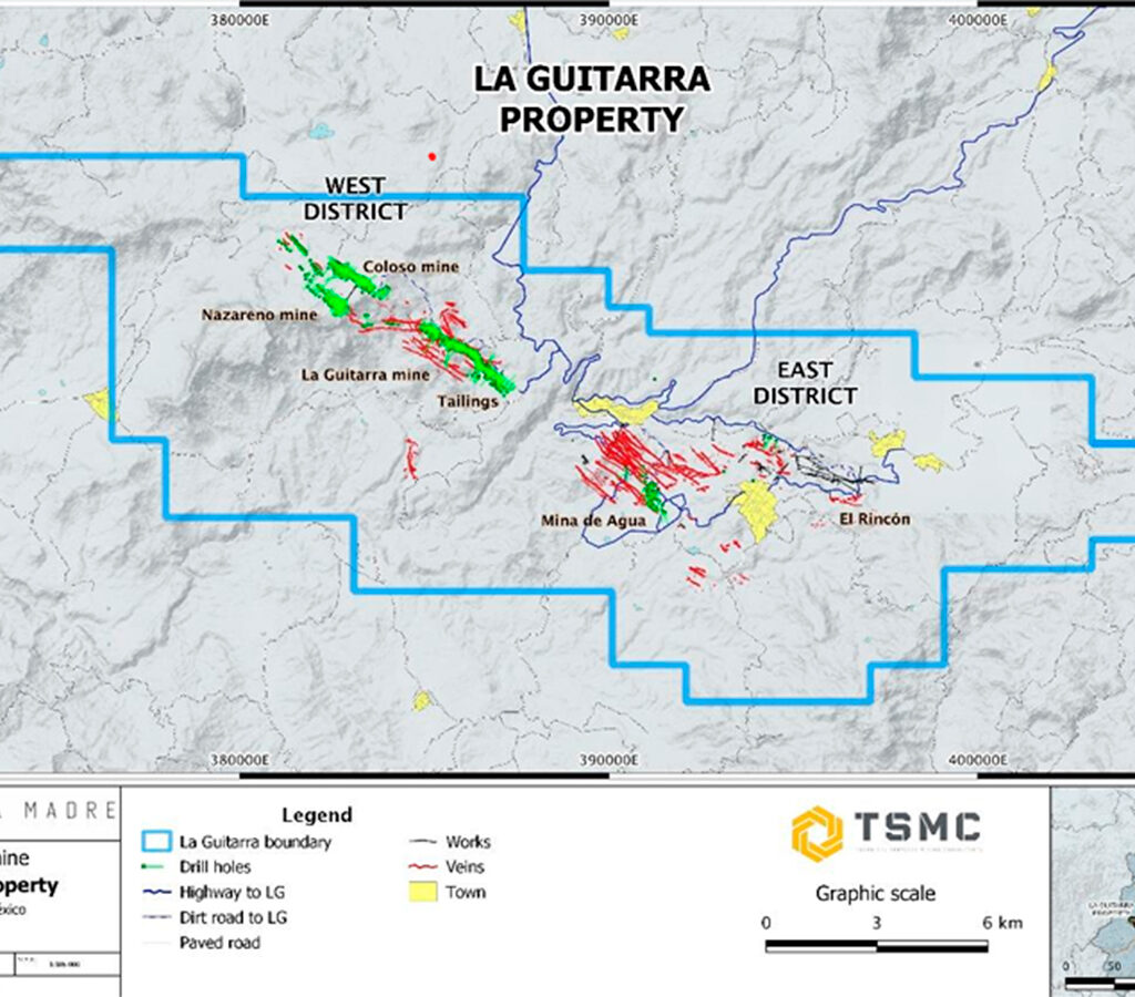 Nazareno es un motor clave para incrementar su producción de metales preciosos en los próximos años.| Crédito: Sierra Madre Gold and Silver