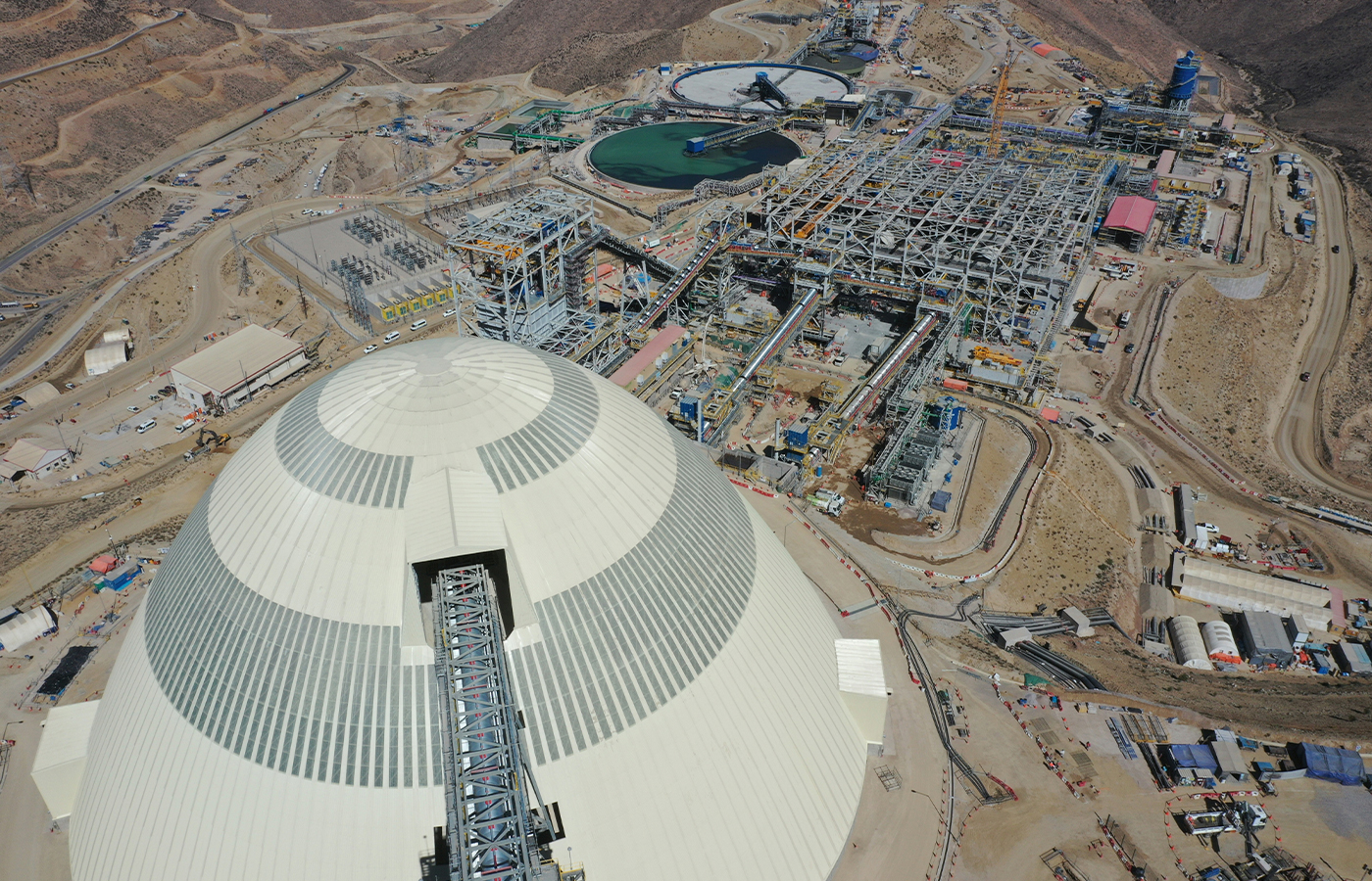 El proyecto incluye mejoras operativas, manejo hídrico y perforaciones adicionales.| Crédito: Anglo American