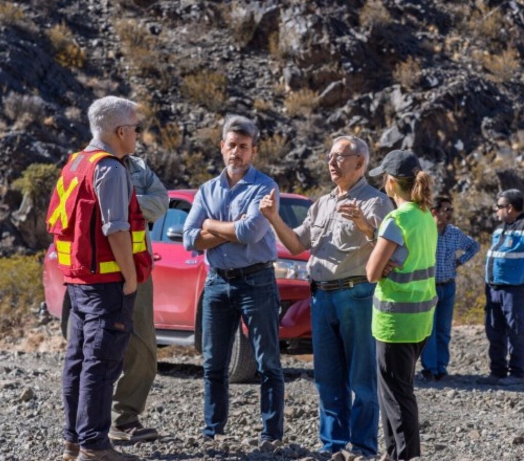 El objetivo fue revisar el estado del camino y definir qué obras son necesarias para garantizar su viabilidad en el transporte de cargas pesadas.| Crédito: Gobierno de San Juan