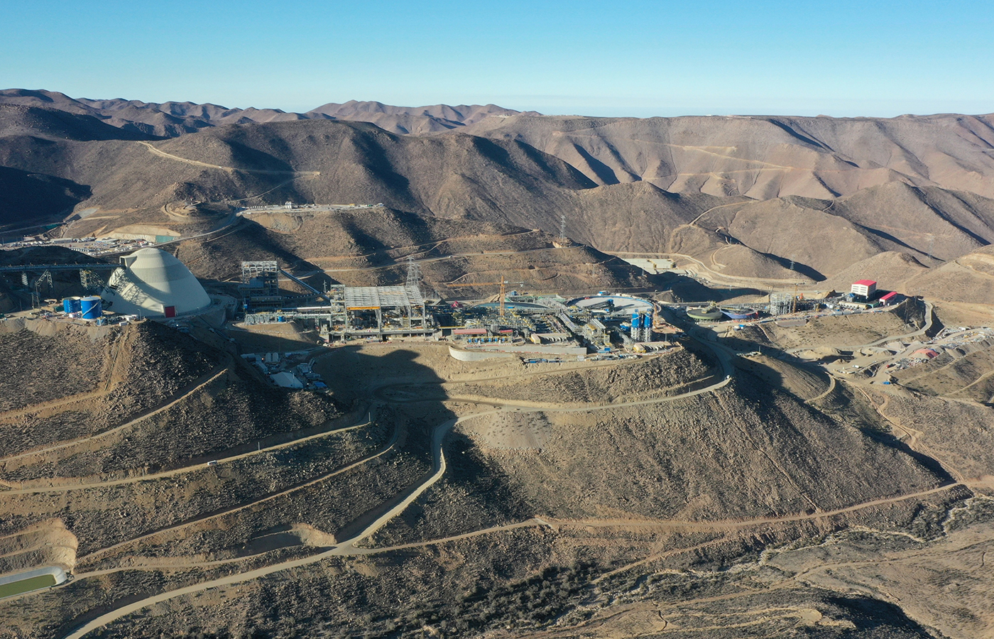 En Perú, Anglo American opera la mina Quellaveco, ubicada en Moquegua.| Crédito: Anglo American