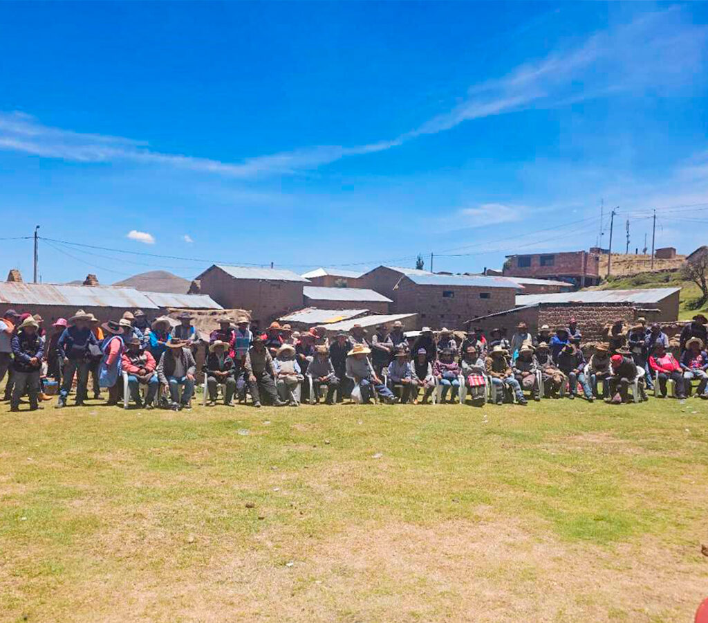 La formalización del convenio permitirá canalizar inversiones para el periodo 2025-2027, orientadas a atender las principales demandas de la comunidad.| Crédito: Minem