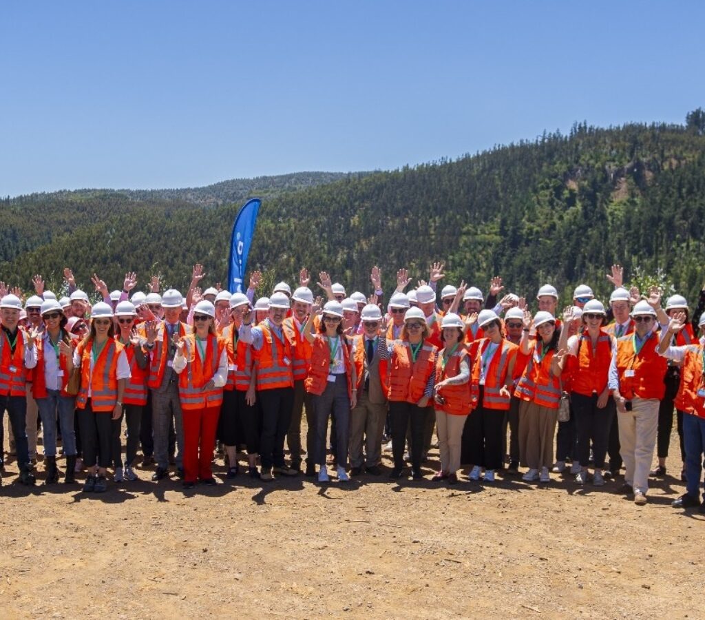 Delegación europea conoció en terreno el proceso de producción que impulsa Aclara en Chile. El proyecto de tierras raras considera una inversión de USD 130 millones.| Crédito: Aclara