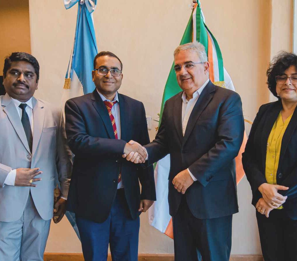 Kabil es una de las tres empresas de la India que establecieron asociaciones con CAMYEN para la exploración de litio en Catamarca.| Foto: Gobierno de Catamarca