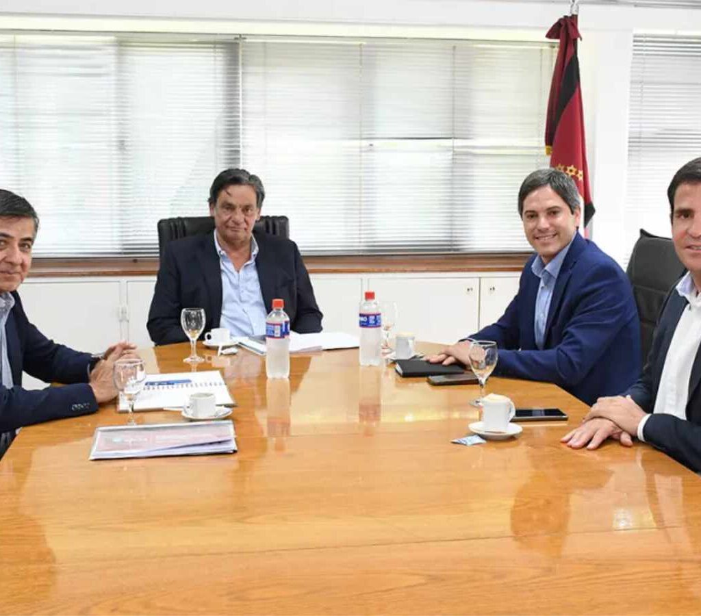 Autoridades de Salta mantuvieron una reunión con directivos de la minera para avanzar en la agenda del proyecto Rincón Lithium.| Foto: Gobierno de Salta
