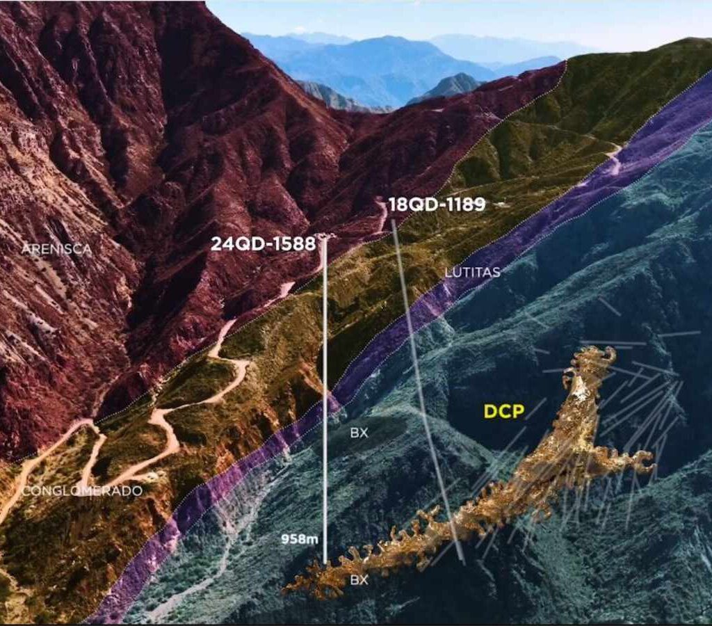 . El eje central del proyecto es el desarrollo y explotación del Proyecto Carbonatos Profundos (DCP).| Crédito: Minas Argentinas