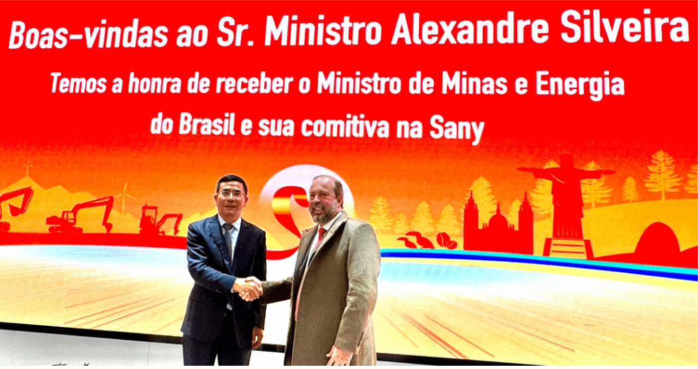 Durante la reunión, SANY presentó sus soluciones avanzadas de sistemas de almacenamiento de energía en baterías (BESS).| Foto: MME