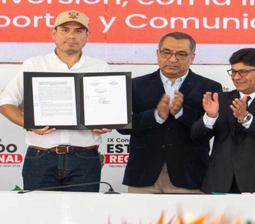 En noviembre de 2025, en el marco del IX Consejo de Estado Regional en Huánuco, se firmó un convenio para el desarrollo integral del megapuerto.| Foto: MTC