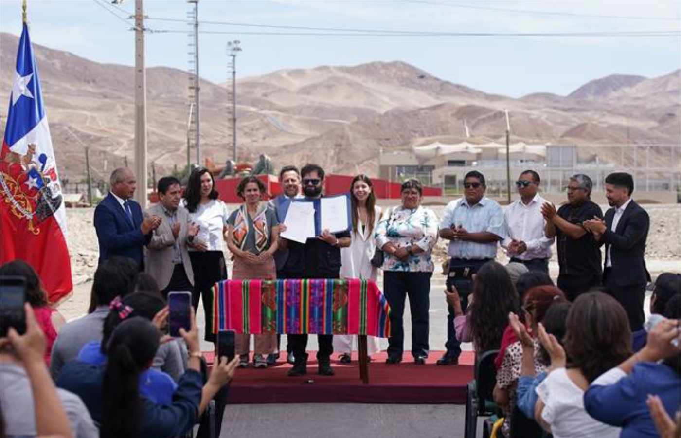 Esta medida es parte fundamental de la Estrategia Nacional del Litio, anunciada en 2023.| Foto: Presidencia de Chile