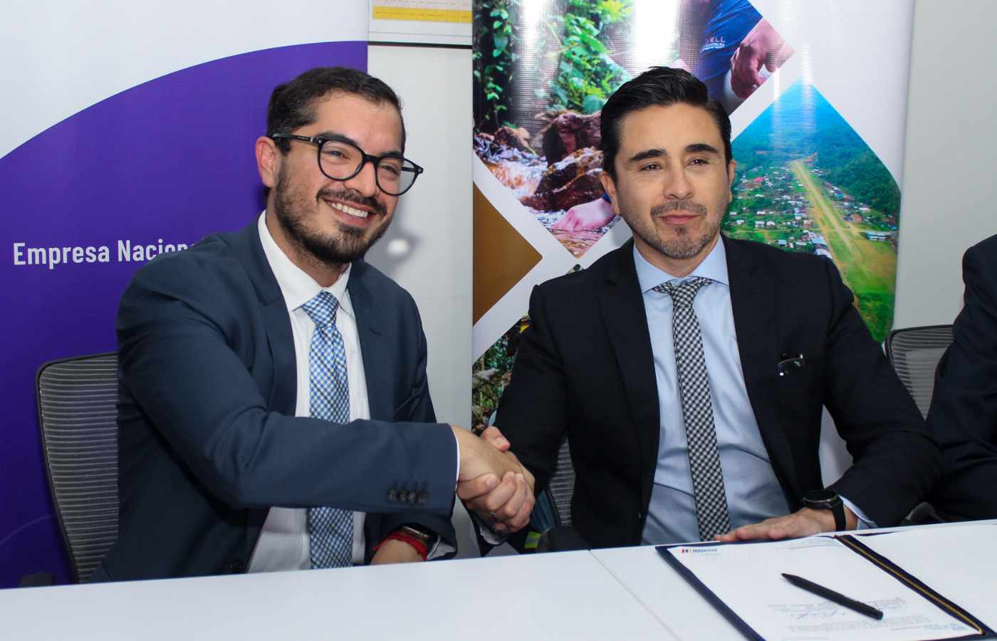 Este acuerdo es resultado del concurso público convocado entre el 19 de noviembre y el 12 de diciembre de 2025.| Foto: ENAMI EP