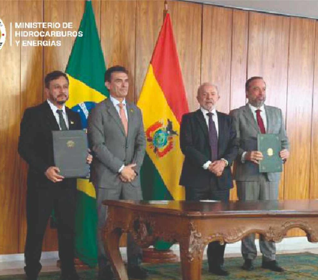 Los presidentes Rodrigo Paz y Lula da Silva sellan una alianza estratégica para la soberanía y cooperación regional.| Foto: @Bolivia_MHE