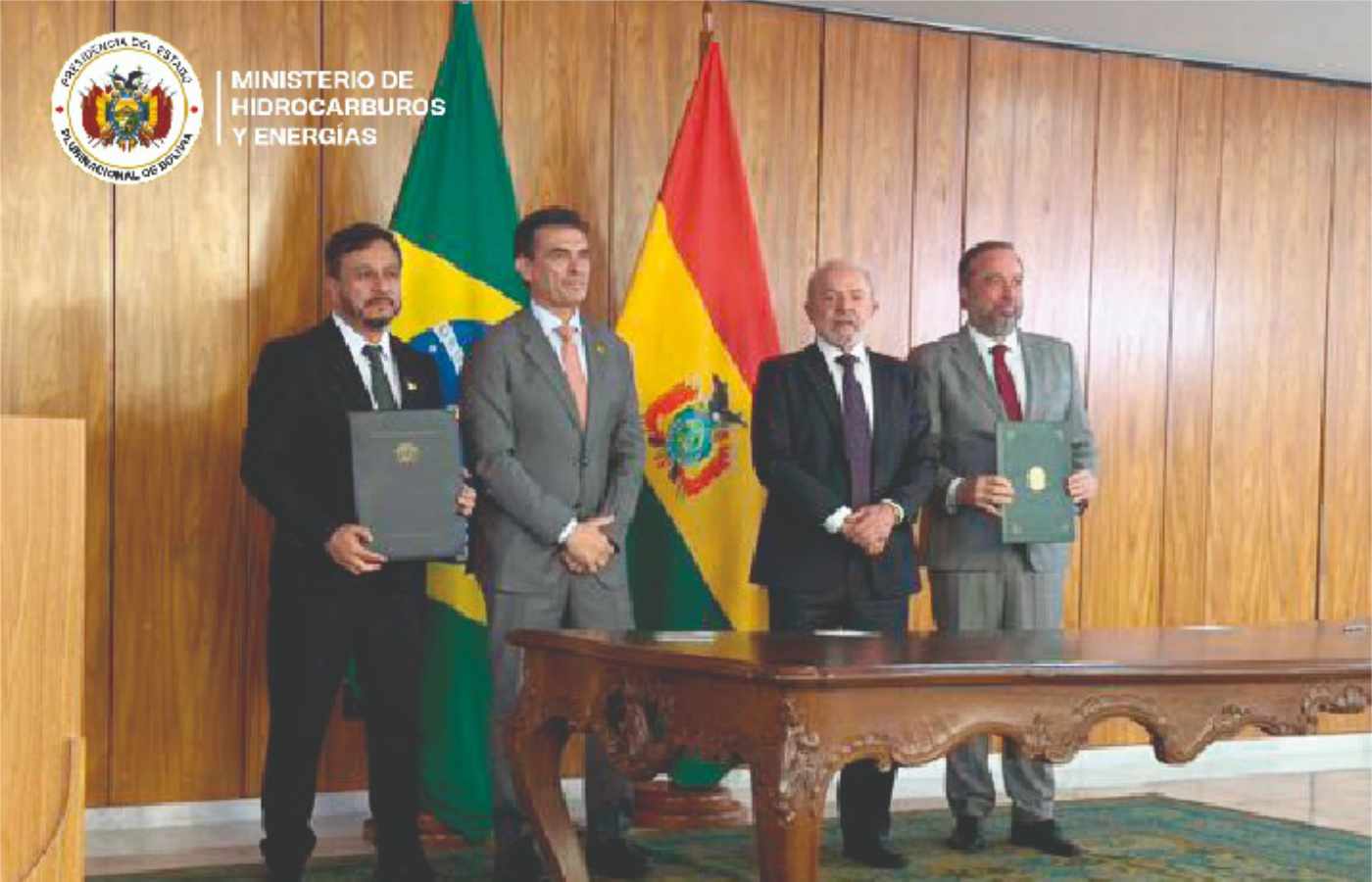 Los presidentes Rodrigo Paz y Lula da Silva sellan una alianza estratégica para la soberanía y cooperación regional.| Foto: @Bolivia_MHE