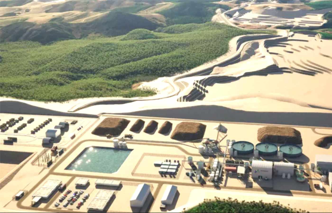 El proyecto Caldeira, el depósito de tierras raras en arcillas iónicas de mayor ley en el mundo, se ubica en Poços de Caldas, en el estado de Minas Gerais (Brasil).| Foto: Meteoric Resources