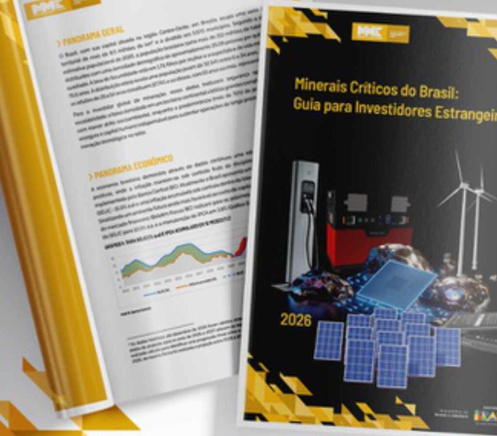 La publicación destaca las ventajas competitivas de Brasil, la seguridad regulatoria y las oportunidades en la cadena estratégica de suministro de minerales.| Foto: Arts/MME
