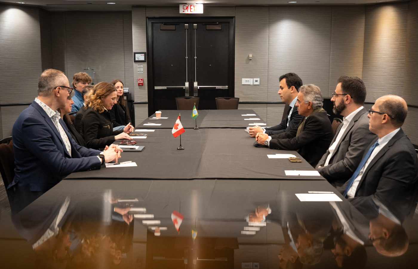 El convenio es firmado por el Servicio Geológico do Brasil y el Geological Survey of Canada. | Foto: Igo Estrela/SGB