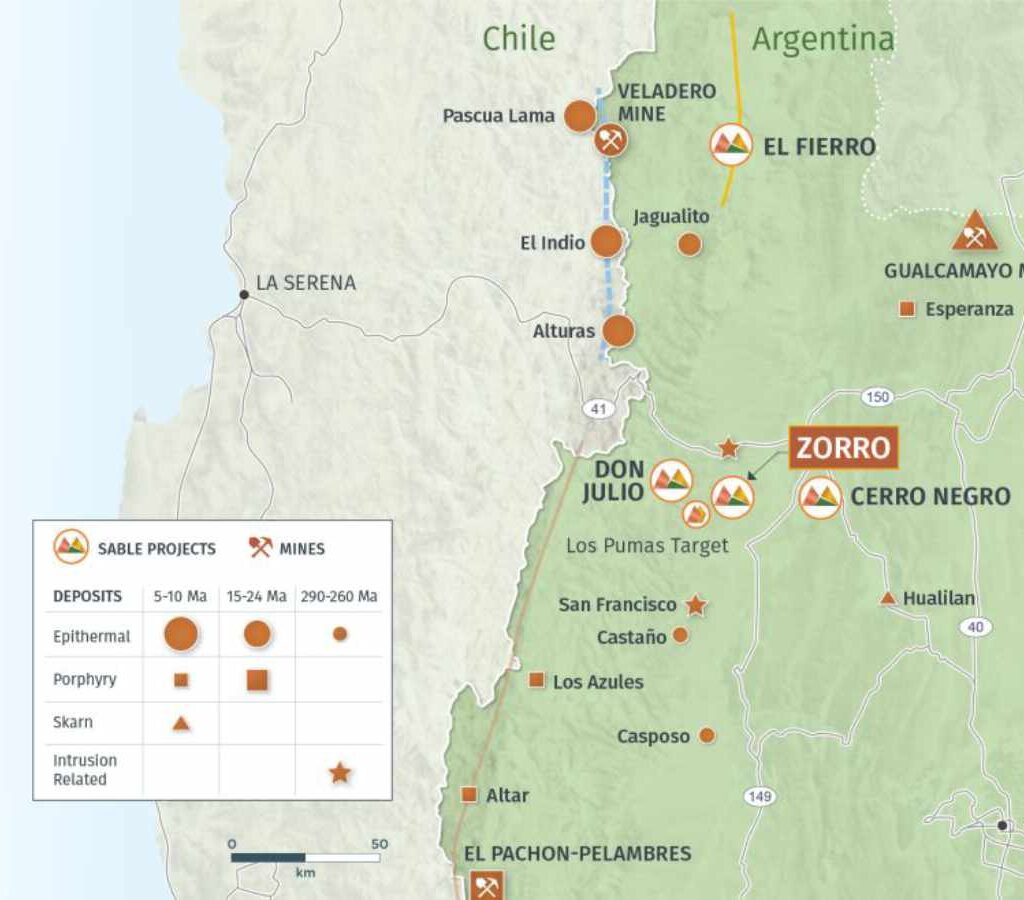 La minera avanza rápidamente hacia la primera campaña de perforación, con estudios geofísicos y obtención de permisos en marcha.| Crédito: Sable Resources