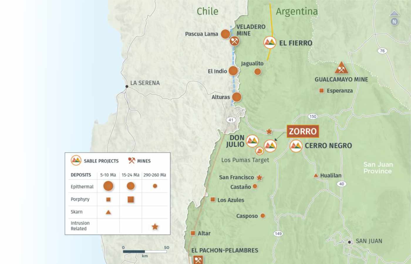 La minera avanza rápidamente hacia la primera campaña de perforación, con estudios geofísicos y obtención de permisos en marcha.| Crédito: Sable Resources