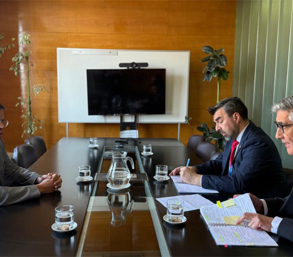  En la reunión, se acordó realizar una sesión de trabajo detallada para la segunda semana de mayo.| Foto: Sernageomin