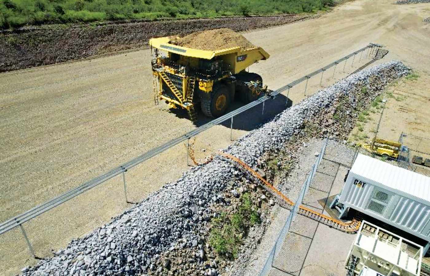 El piloto está programado para comenzar en el segundo trimestre de 2026 en la División Radomiro Tomic.| Foto: CAT