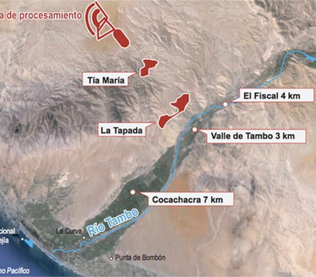 Minem autorizó iniciar la primera etapa de explotación del proyecto Tía María, ubicado en la región Arequipa.| Foto: Southern Perú Copper Corporation