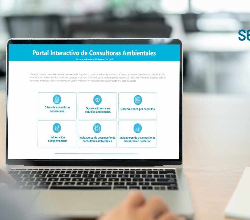 Senace entrega información en un moderno portal interactivo, de acceso libre.| Foto: Senace
