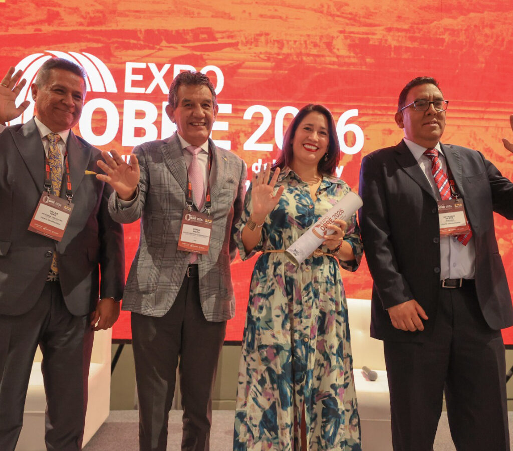 Crecimiento de la inteligencia artificial está impulsando un aumento sostenido en la demanda de cobre, afirma viceministra de Minas del Minem.| Foto: Minem