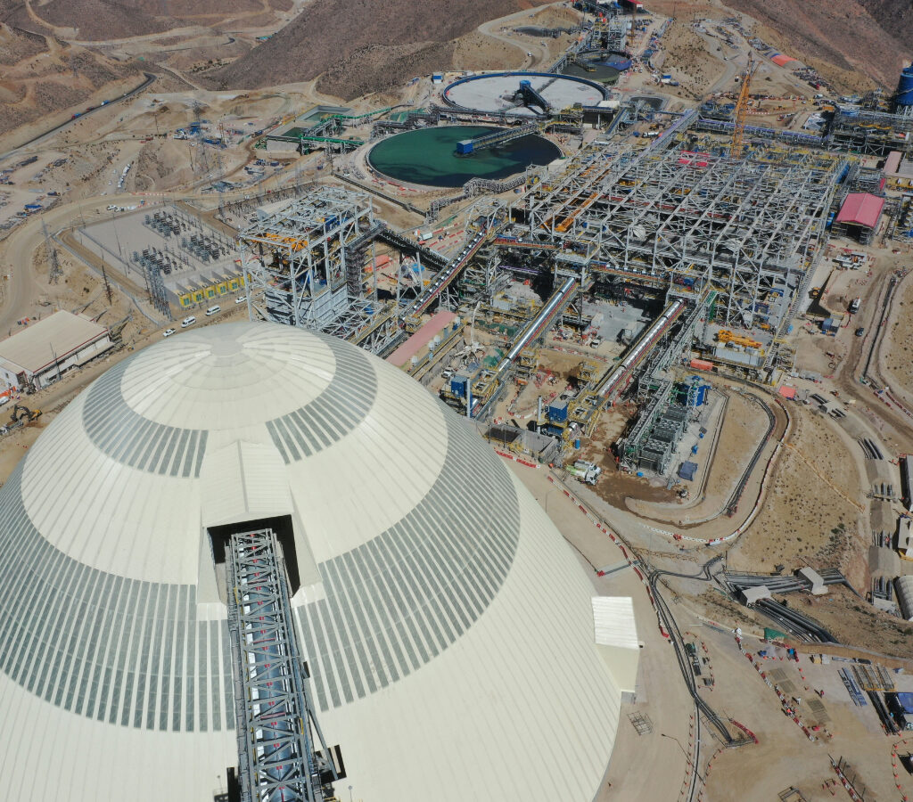 El aumento en Los Bronces y Collahuasi permitió un alza de 1% en la producción.| Foto: Anglo American