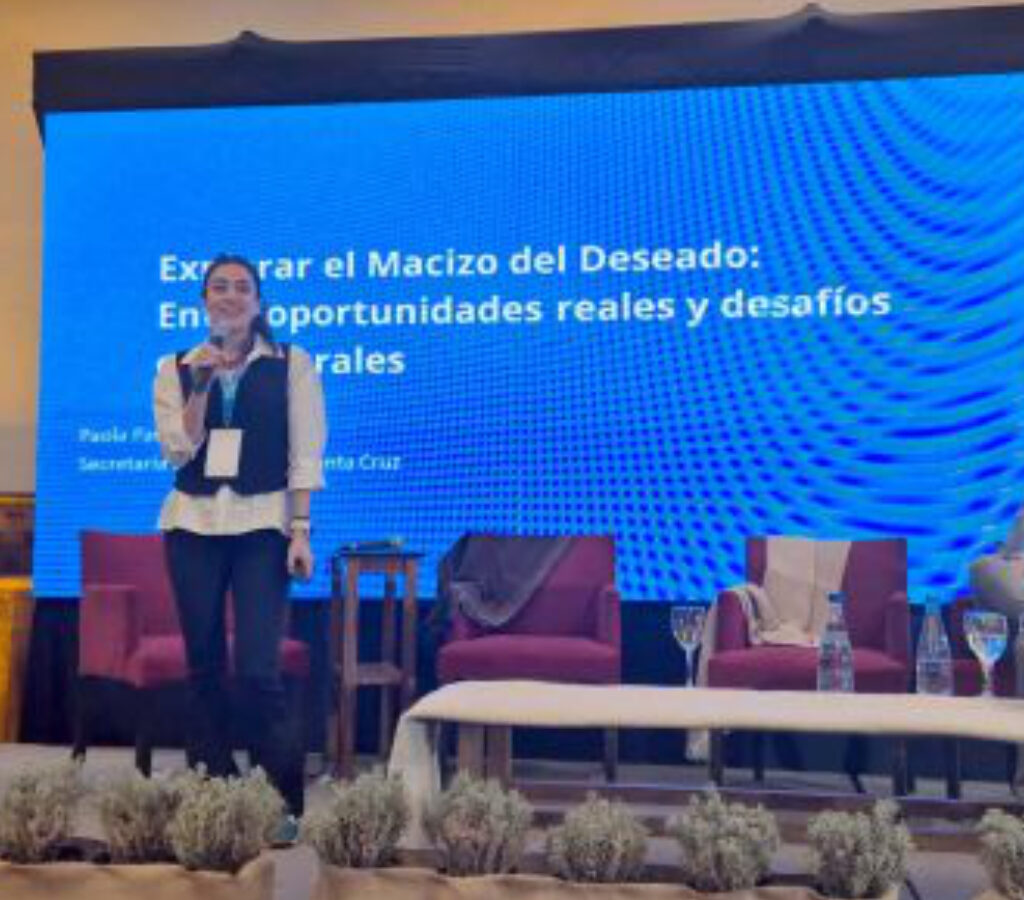 Santa Cruz participó en la Expo Minera San Juan 2026, donde destacó el rol de la exploración para impulsar proyectos y sostener el empleo. | Foto: Gobierno de Santa Cruz