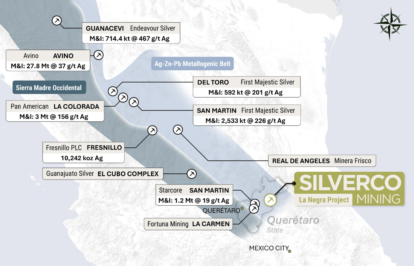 La compra transforma a Silverco de una empresa exploradora/desarrolladora a una productora.| Foto: Silverco