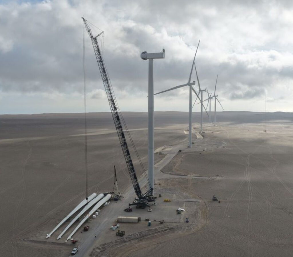 Proyecto minero Pampa del Pongo accederá a suministro eléctrico de Parque Eólico Caravelí.| Foto: Celaris Energy