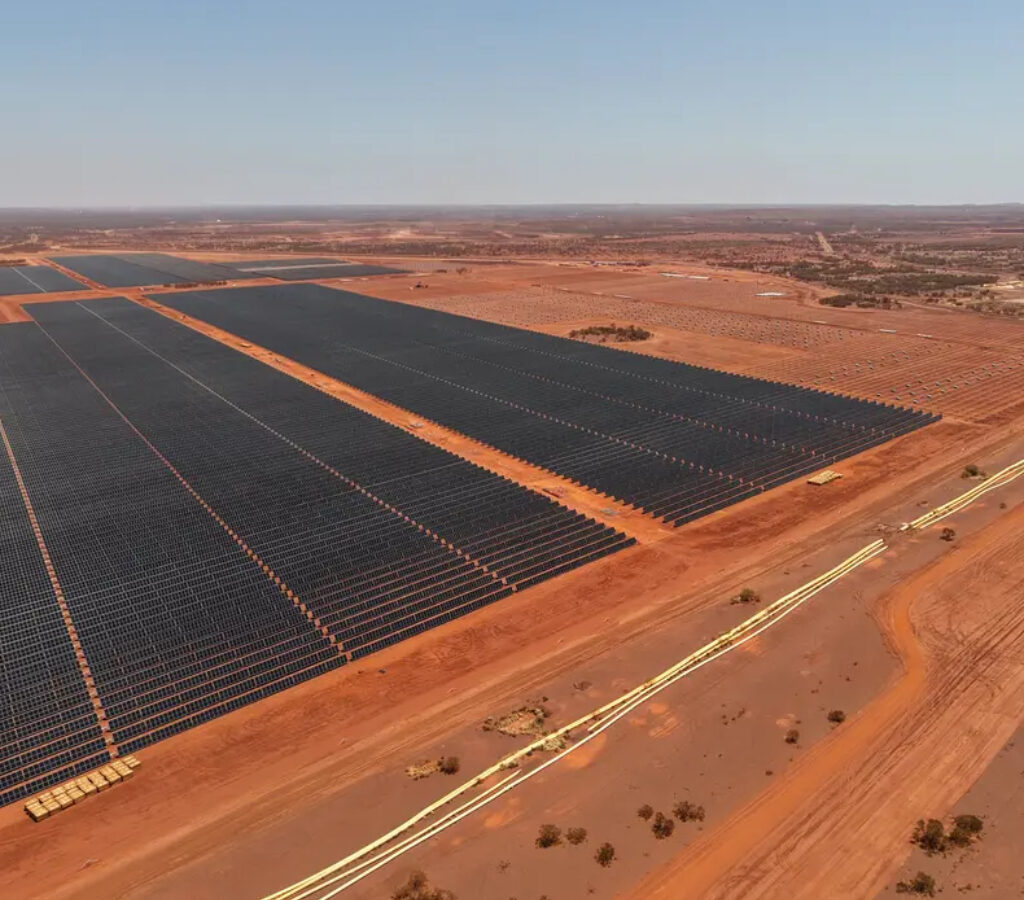 Han comenzado las obras de construcción del parque solar Turner River, con una capacidad de 690 MW, en la región de Pilbara.| Foto: Fortescue
