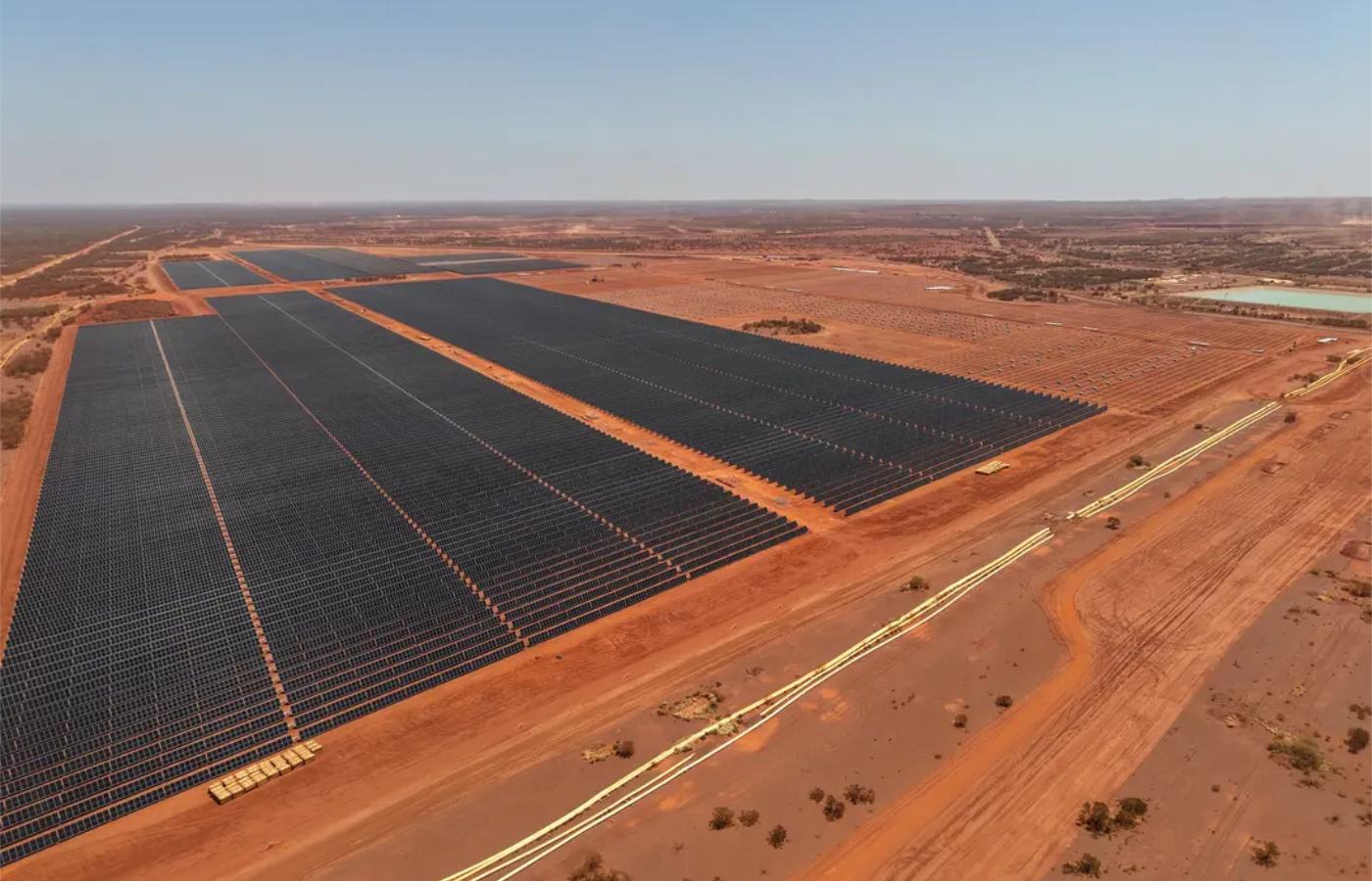 Han comenzado las obras de construcción del parque solar Turner River, con una capacidad de 690 MW, en la región de Pilbara.| Foto: Fortescue