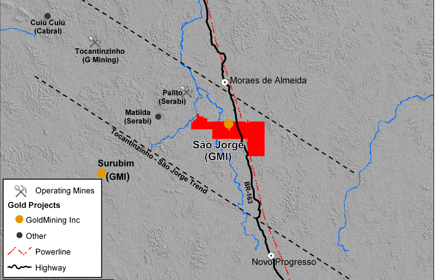 El estudio económico preliminar contempla una operación convencional a cielo abierto con una producción promedio de 27 000 toneladas diarias, durante 10.6 años de vida útil de la mina.| Foto: GoldMining