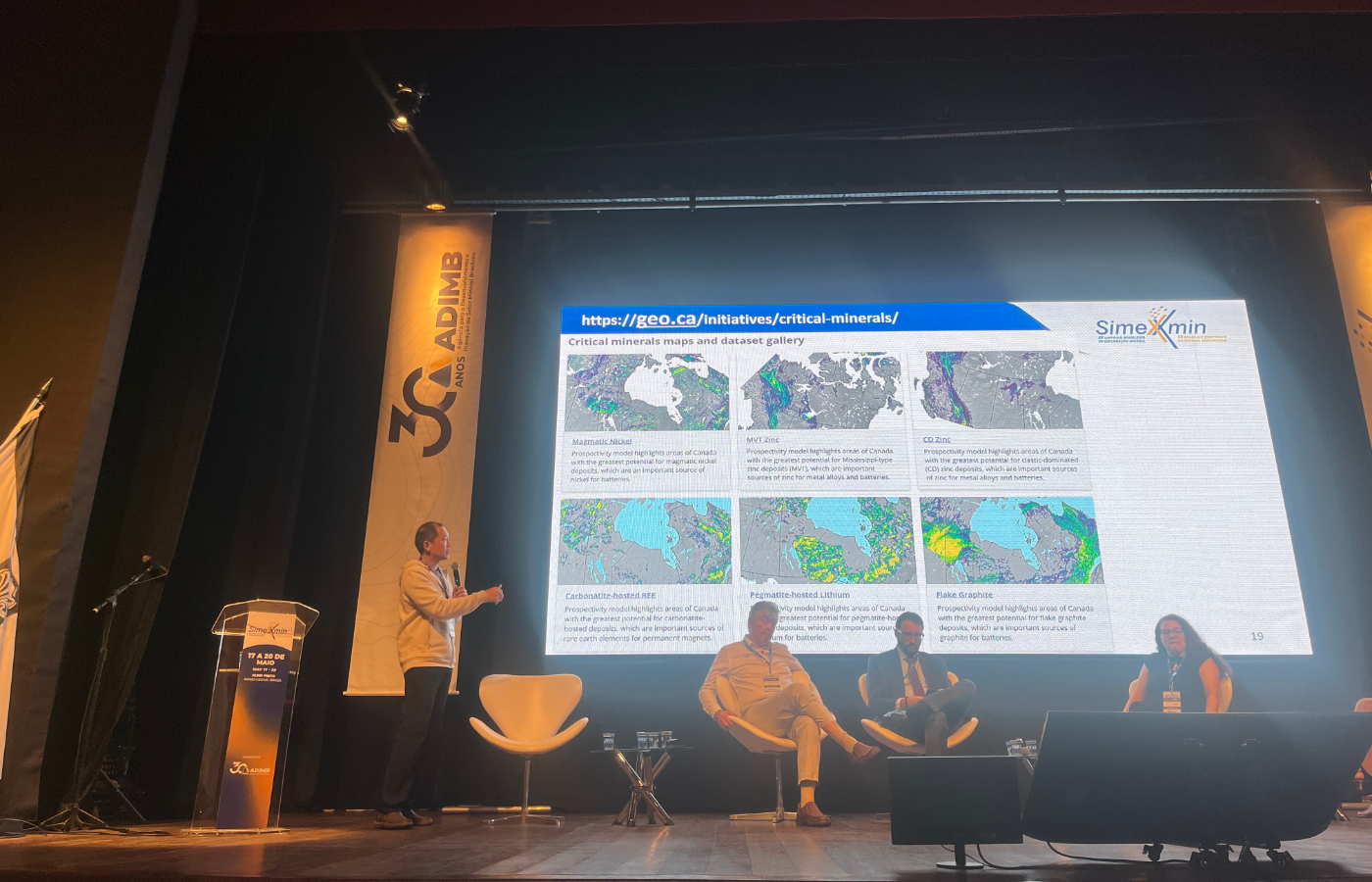 Investigadores iniciaron en Brasil las primeras actividades presenciales de la alianza, con capacitaciones técnicas y el desarrollo de metodologías para evaluar el potencial mineral mediante modelos predictivos.| Foto: SGB