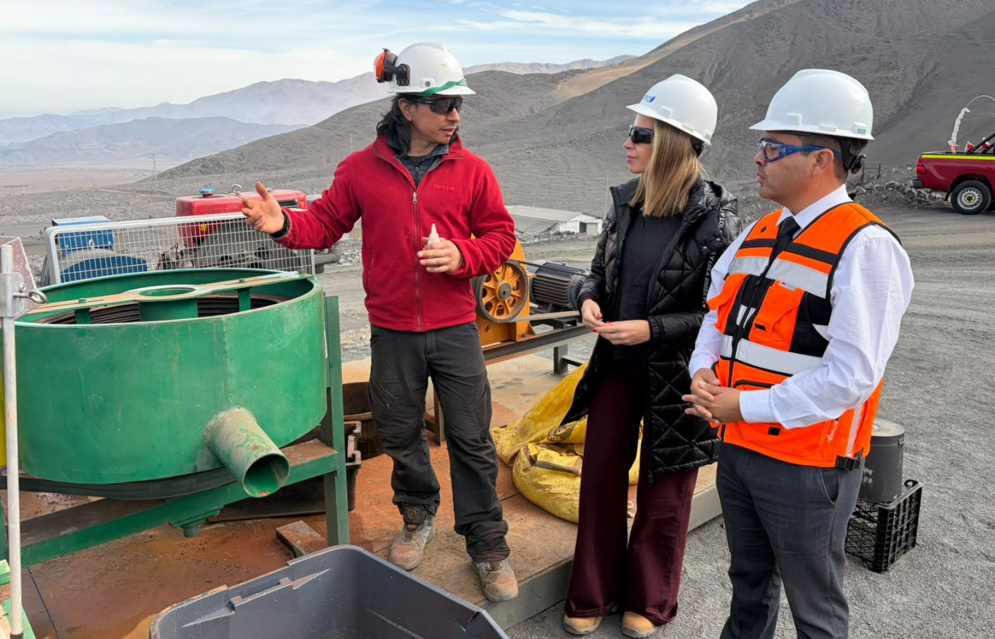 La operación de una planta móvil para procesar oro metálico contribuirá directamente a mejorar la eficiencia y eliminar el uso de mercurio en el proceso.| Foto: Corfo
