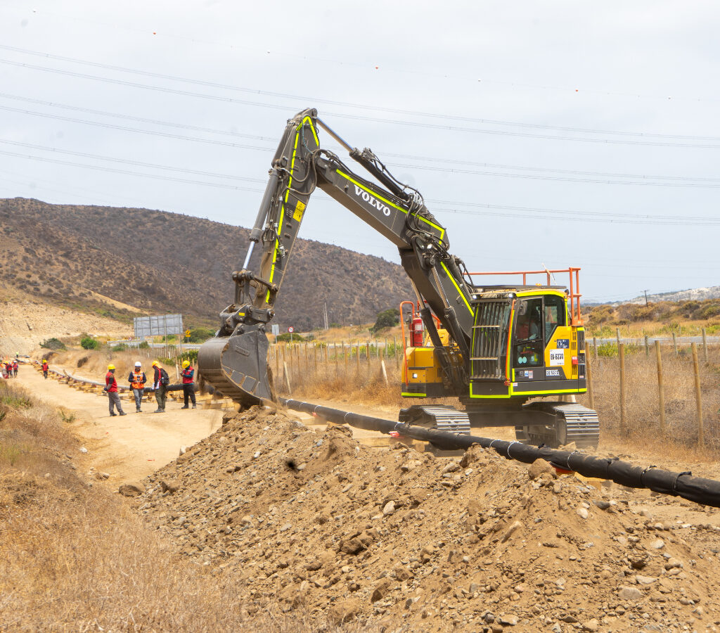 La iniciativa, con una inversión de USD 2000 millones, considera duplicar la capacidad de la planta desalinizadora que la compañía posee en Los Vilos y construir un nuevo concentraducto, entre otras obras.| Foto: Antofagasta Minerals