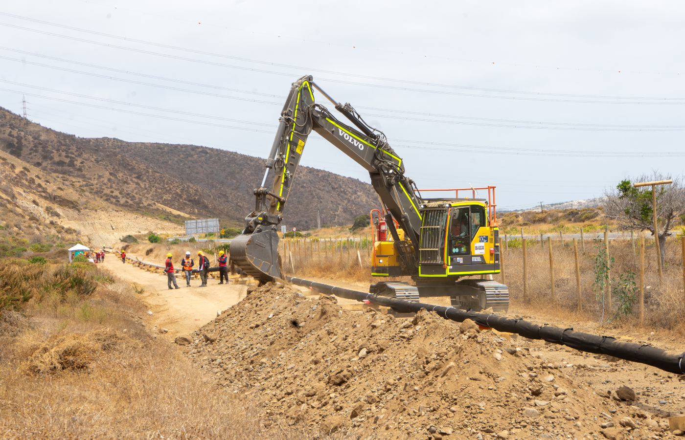 La iniciativa, con una inversión de USD 2000 millones, considera duplicar la capacidad de la planta desalinizadora que la compañía posee en Los Vilos y construir un nuevo concentraducto, entre otras obras.| Foto: Antofagasta Minerals
