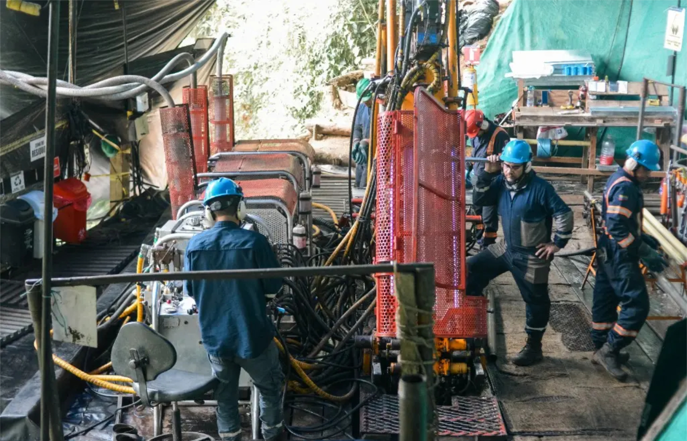 El pozo MD-064 confirma la continuidad y las leyes del yacimiento a lo largo de más de un kilómetro de testigo.| Foto: Copper Giant