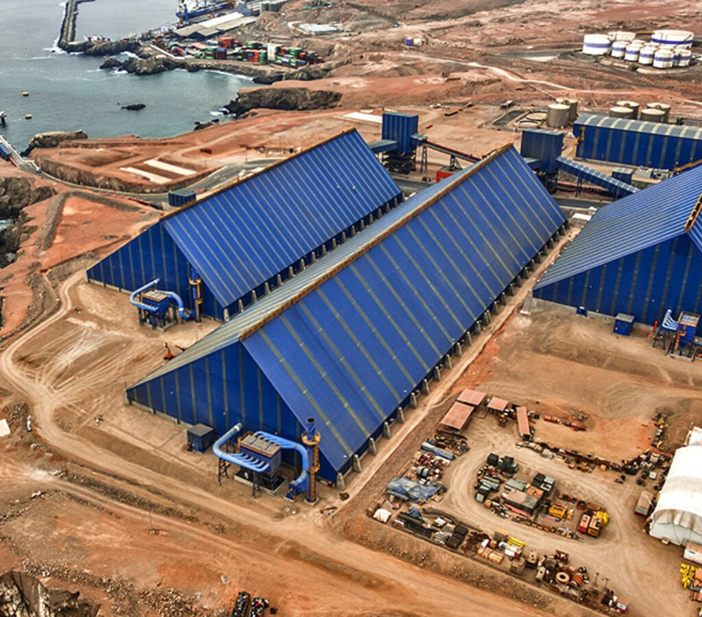 La viabilidad otorgada permitirá la implementación de mejoras en el sistema de almacenamiento de minerales C del terminal portuario.| Foto: Tisur