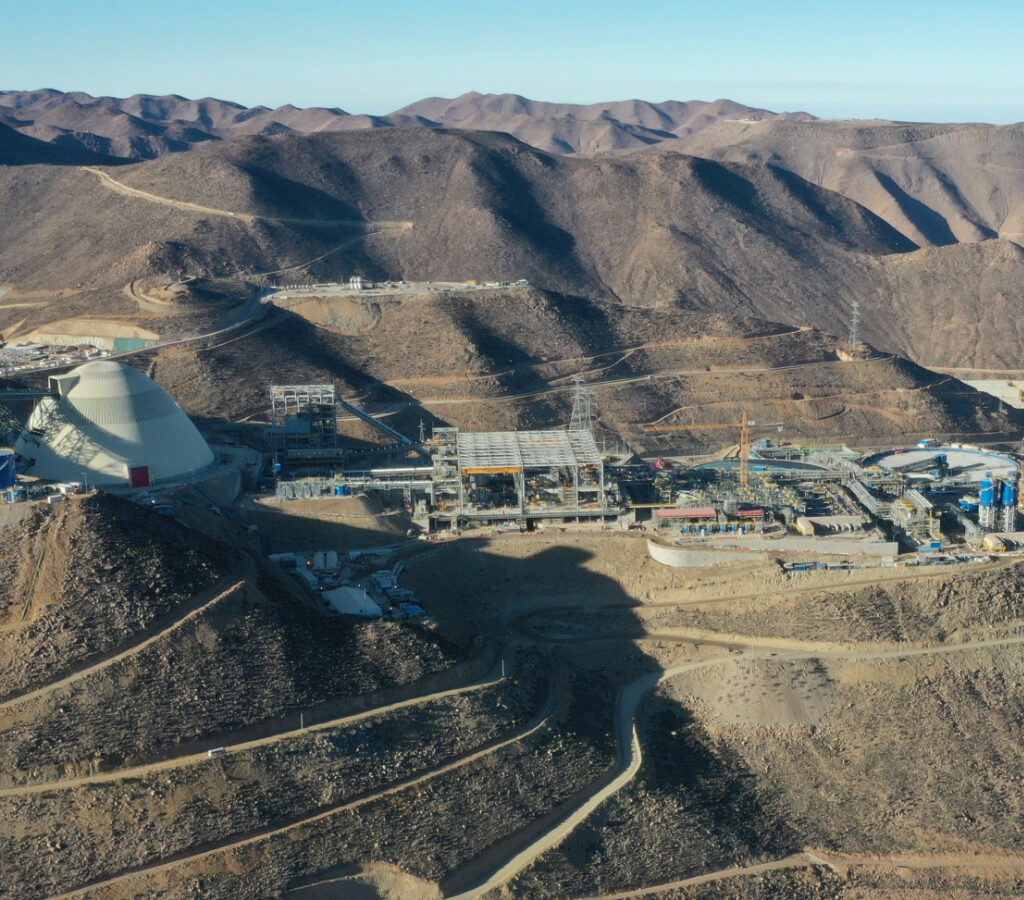 Desde su puesta en marcha a mediados del 2022, la operación de Anglo American ha producido más de un millón de toneladas de cobre fino.| Foto: Anglo American