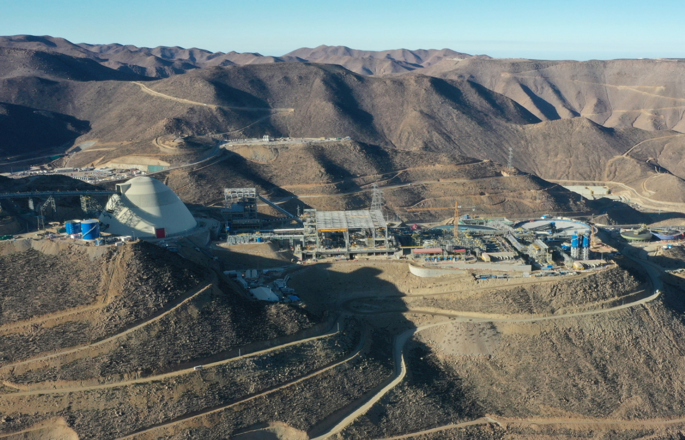 Desde su puesta en marcha a mediados del 2022, la operación de Anglo American ha producido más de un millón de toneladas de cobre fino.| Foto: Anglo American